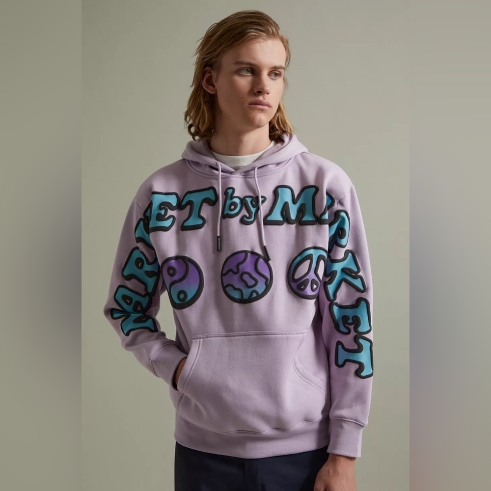 Market Lock Peace Hoodie Sweatshirt